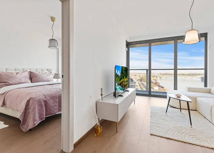 아파트 Eurovea Tower 1 Danube View