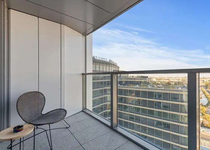 아파트 Eurovea Tower 1 Danube View 브라티슬라바